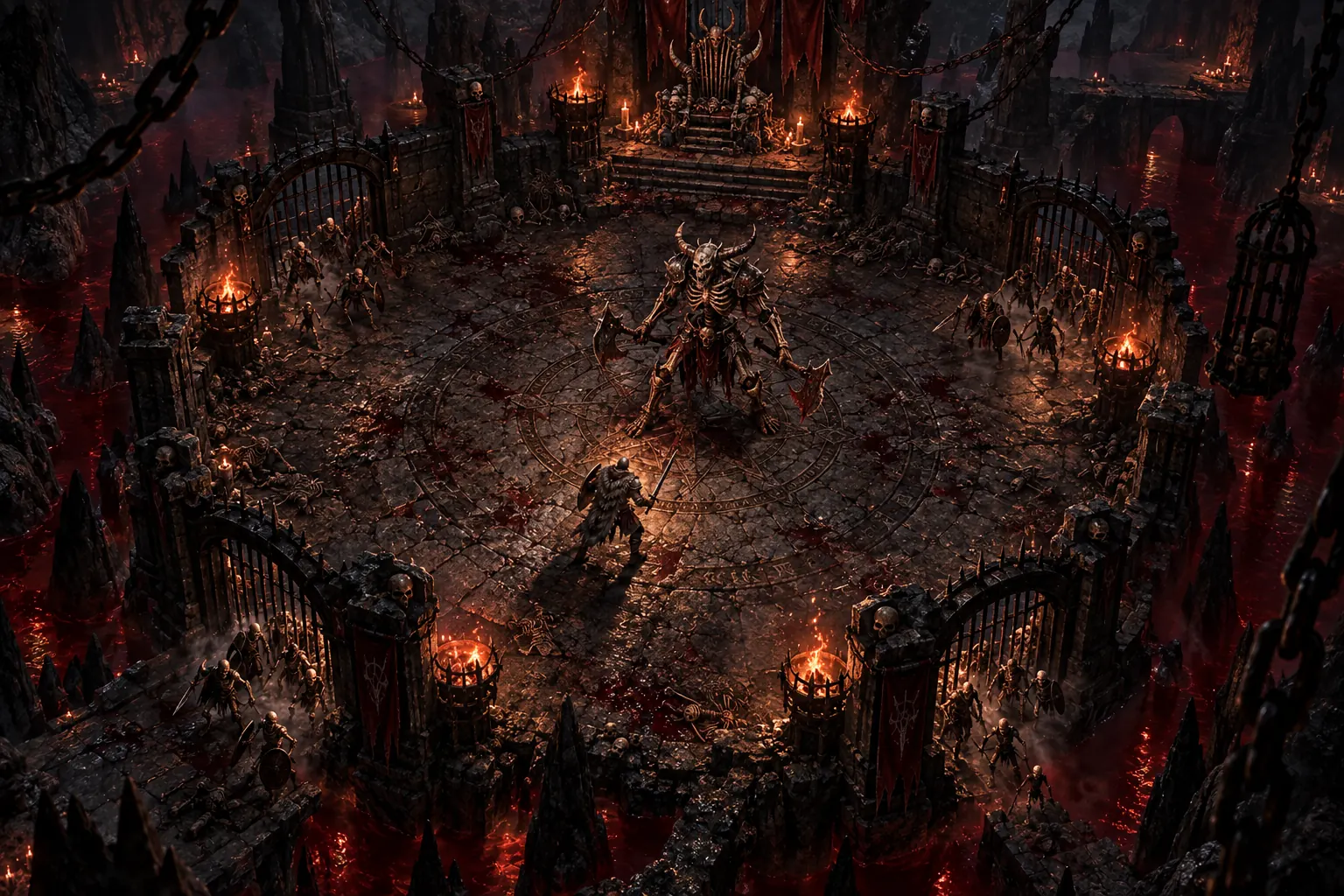 Skugarth's pit, concept art